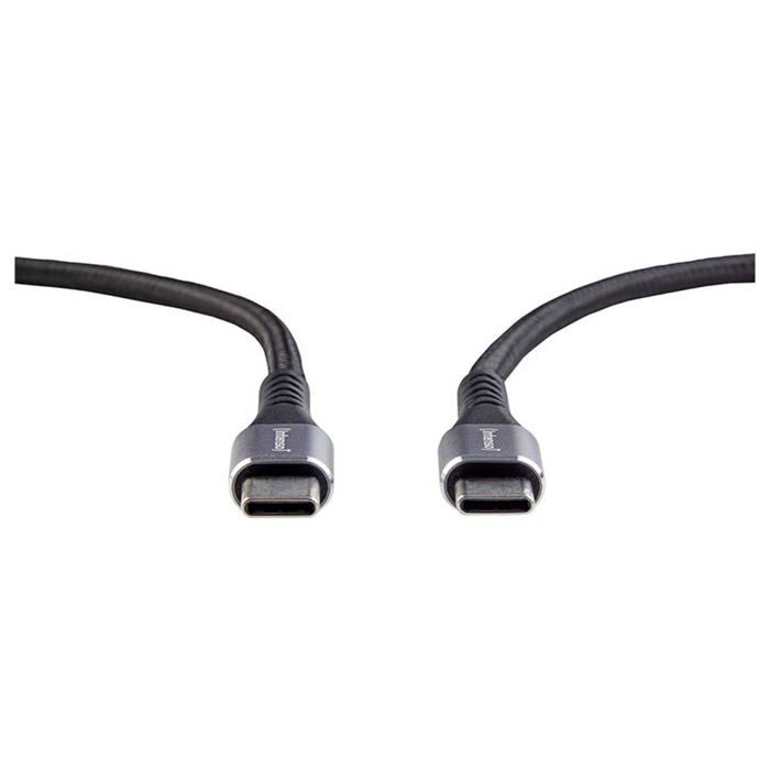Intenso Kabel USB-C USB-C® hann, USB-C® hann 1,5 m svart veldig fleksibel 7901000