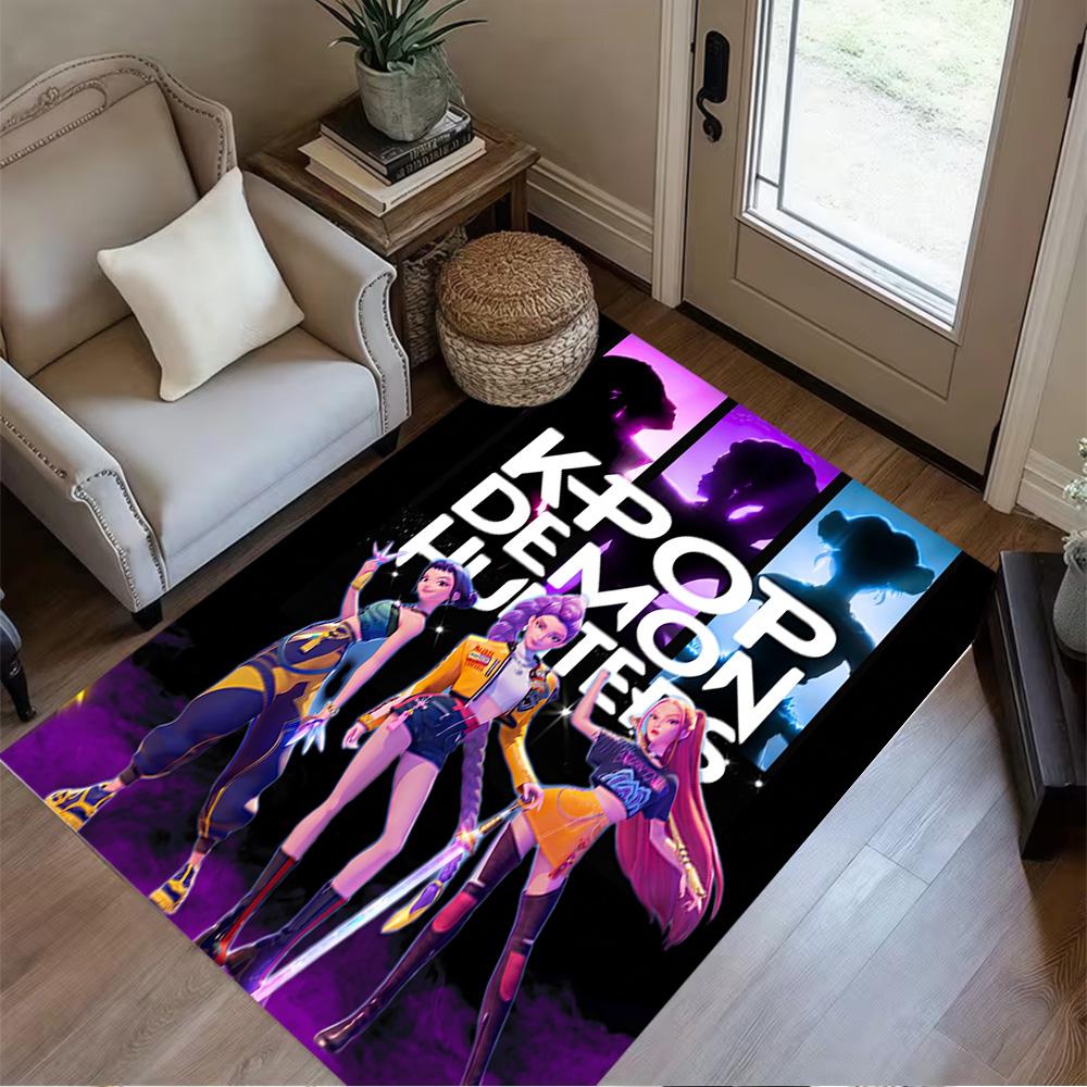Fantasy Sword Dance Party Floor Mat Design for Decorate room Foyer Balcony Outdoor Antislip Carpet Anime Office Decor Spiritual Gift