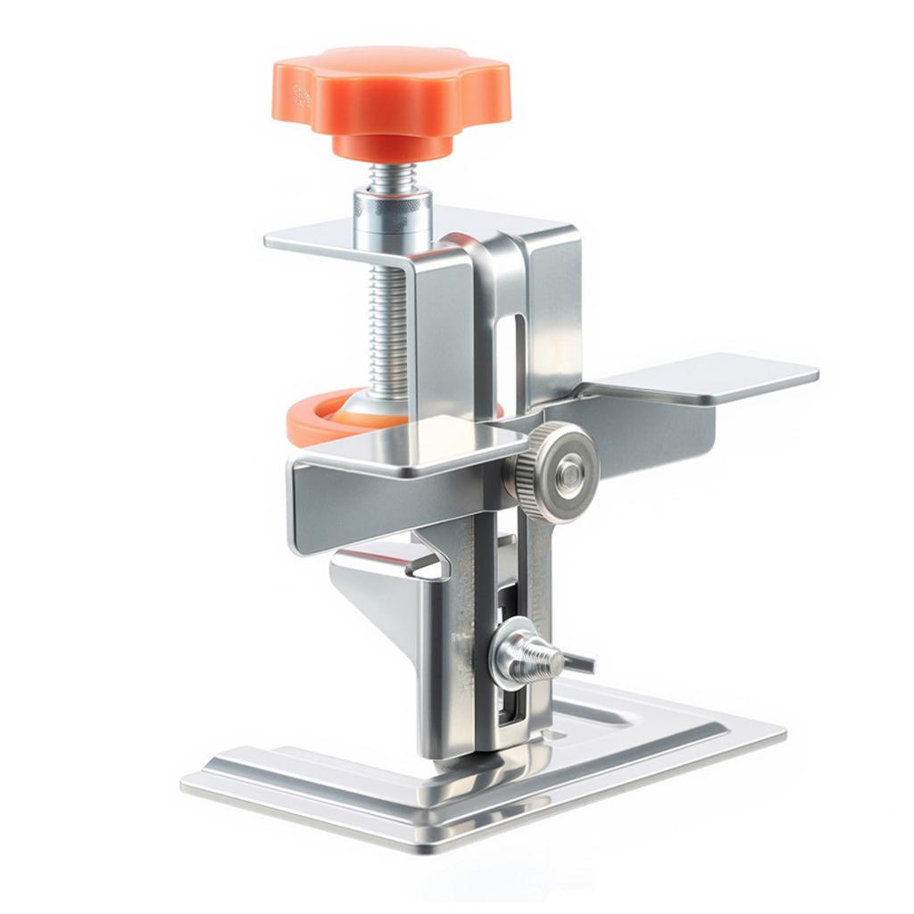 Polohovací šablona pro montáž dvířek skříněk Nastavitelná délka Nerezová ocel Kování Montážní nástroj pro přesné vrtání