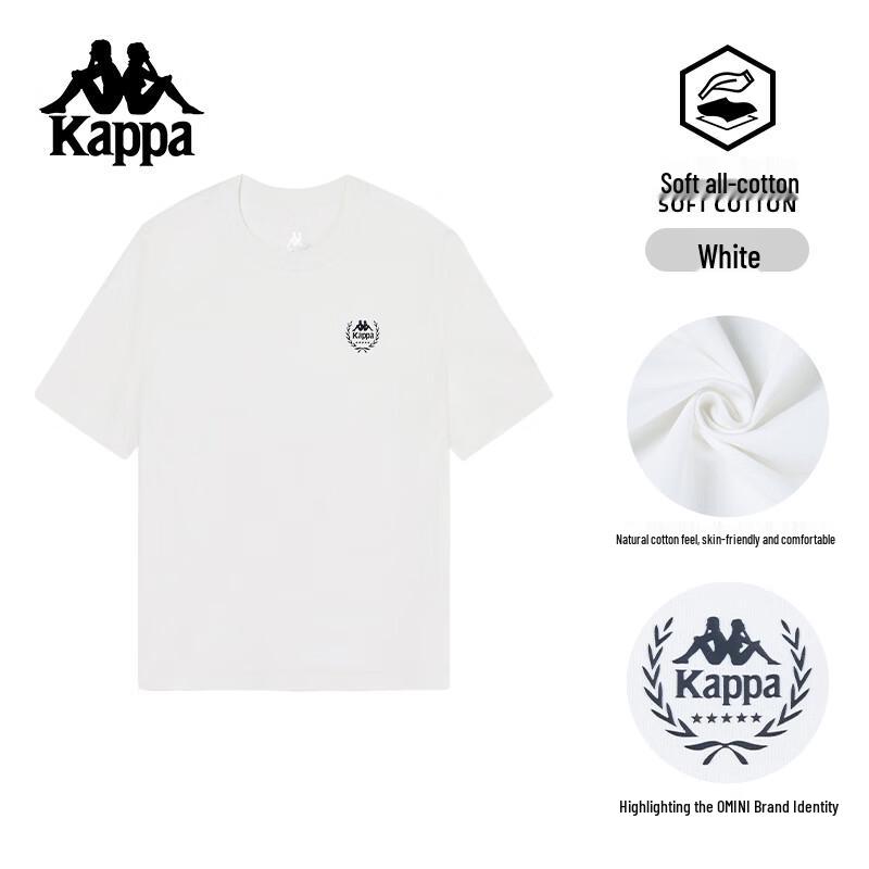 Kappa Women's Retro Logo Cotton Short Sleeve T-Shirt K0E42TD01D