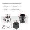 Carbon Seal Drive Line Rebuild Kit 272-000-167 272-000-135 for Sea-Doo 951 800 787 720 717 3D Marine Interior Accessory