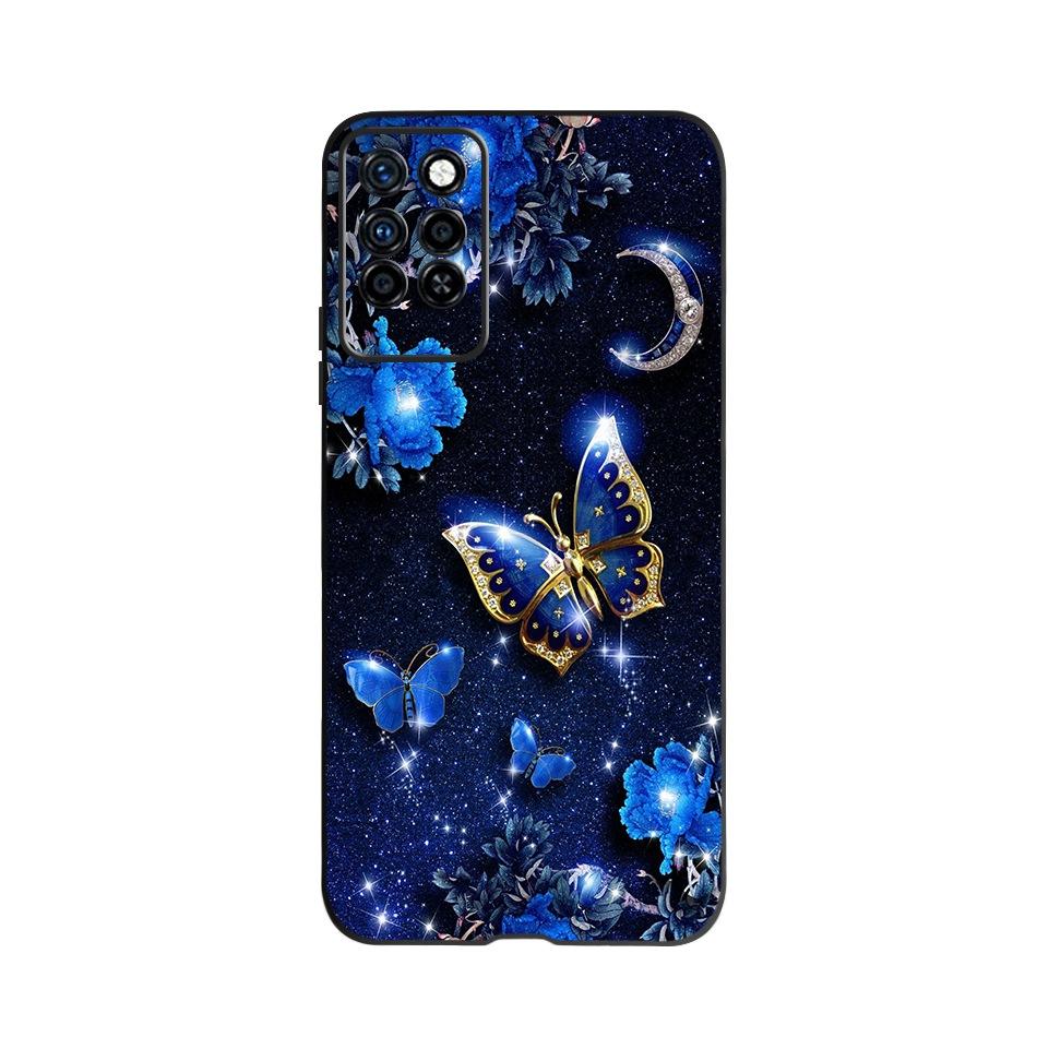Süße Hülle Für Infinix Note 10 Pro NFC X695C X695 Handyhülle Schwarzes Silikon Weiche Hülle Für Infinix Note 10 Funda Note10 Pro 6.95"