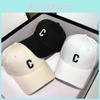 Baseball C Letter Cap Embroidered Hardtop Unisex Spring Summer Duckbill Cap