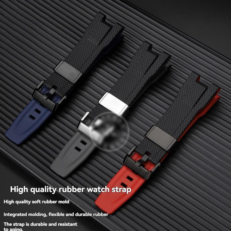 Cinturino Orologio in Resina e Silicone da 26mm – Cinturino Intagliato per Orologi Casio G-SHOCK GST-210/W120L/S130L/S310 GST-B100 W300/400G Accessori