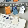 4pcs Cartoon Animal  Magnetic Bookmarks for Students Kids School Stationery