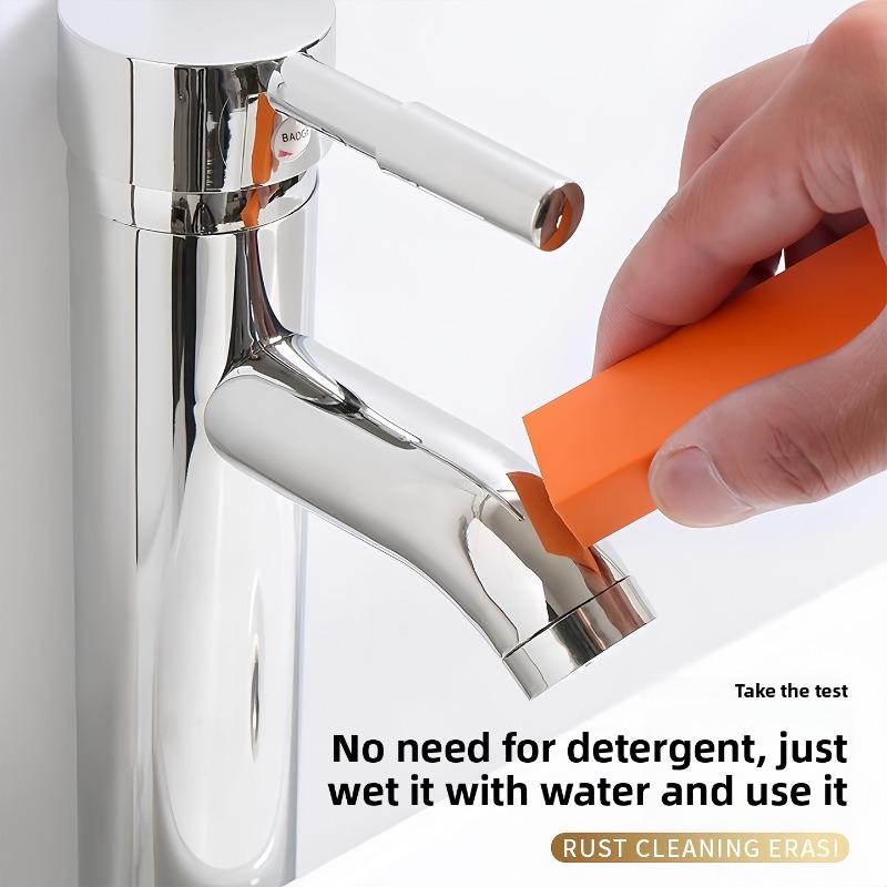 Stainless Steel Cleaning Eraser for Household Bathroom - Removes Water Rust - Multi-functional Kitchenware - Stove Top Cleaner