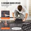 Interlocking Deck Tiles 36 Pack 12"x12" Waterproof for Porch Dark Brown