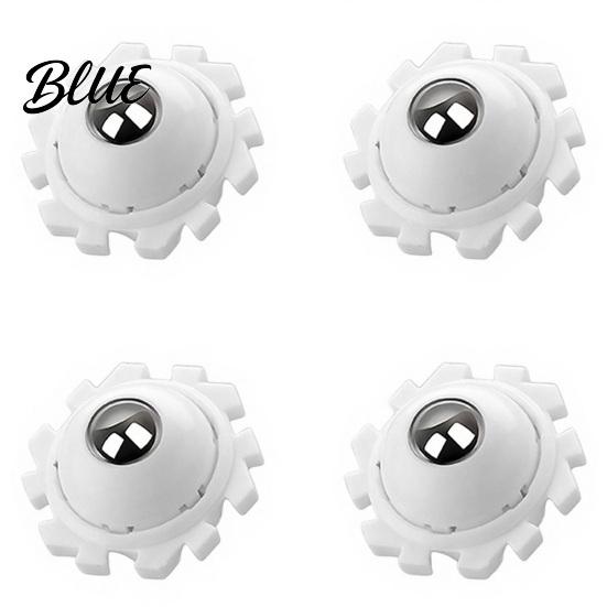 360 Degrees Swivel Roller 4/20Pcs Self Adhesive Caster Wheels Sticky Appliance Rollers Furniture Gliding Wheels Casters for Kitchen Appliance Trash