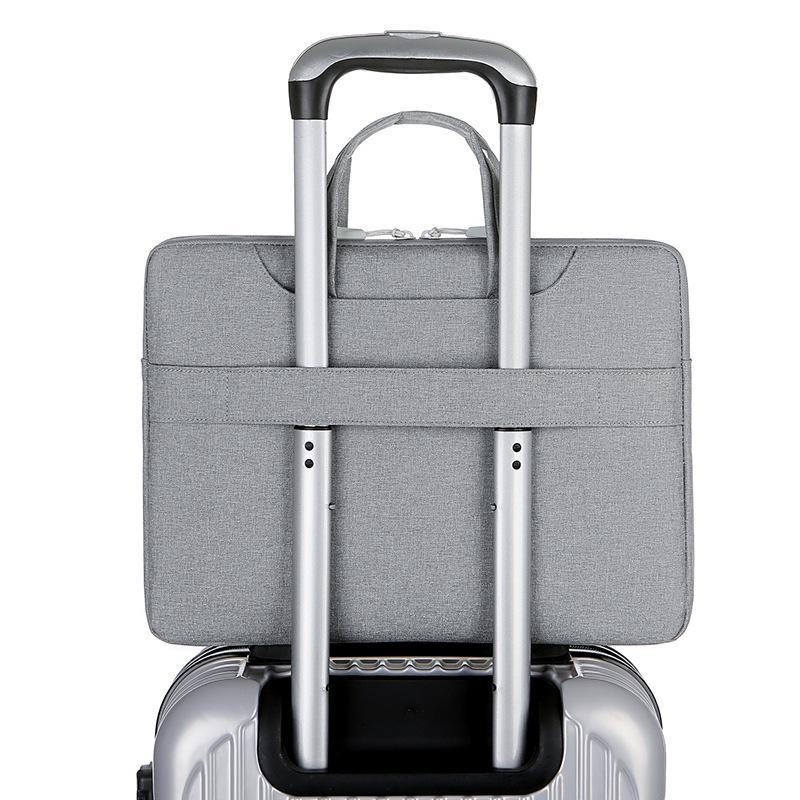 15.6-Inch Laptop/Tablet Bag for Men, 14-Inch Portable Sleeve, iPad Pouch & Conference Briefcase