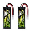 Bateria Recarregável Ni-MH DXF 7.2V 3600mAh para Carros RC Conector Tamiya 6 Células Alta Capacidade Longa Duração Adequada para Escala 1/8 e 1/10 Off-road