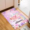 Custom Name Unicorn Fantasy  Rug for Living Room, Game Rooms, Office, Bedroom, Floor Mat Playful Design, fan gifts Christmas decor