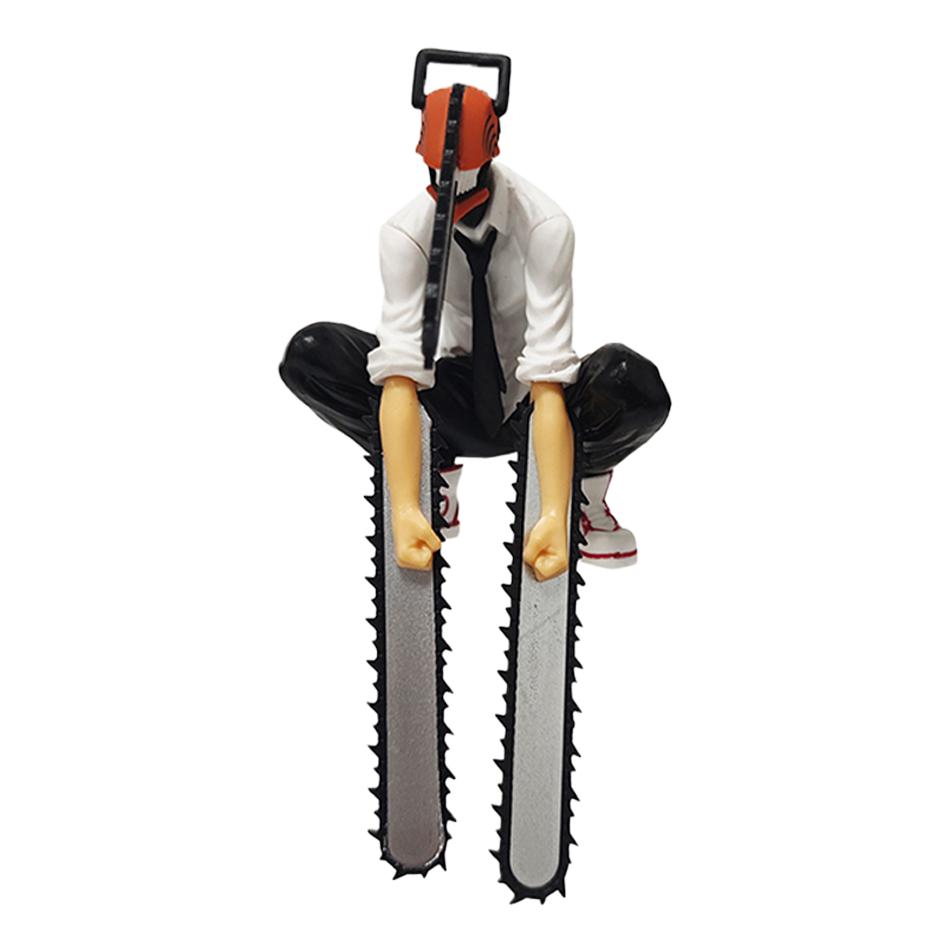 New  chainsaw man anime figure power denji action figure pvc chainsaw man power statuette pvc adult collection model doll toy
