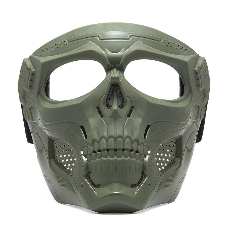 Winddichte Skimaske Totenkopf Motorrad Off-Road Radsport Brille Taktische Gesichtsmaske Outdoor Sport Schutzausrüstung