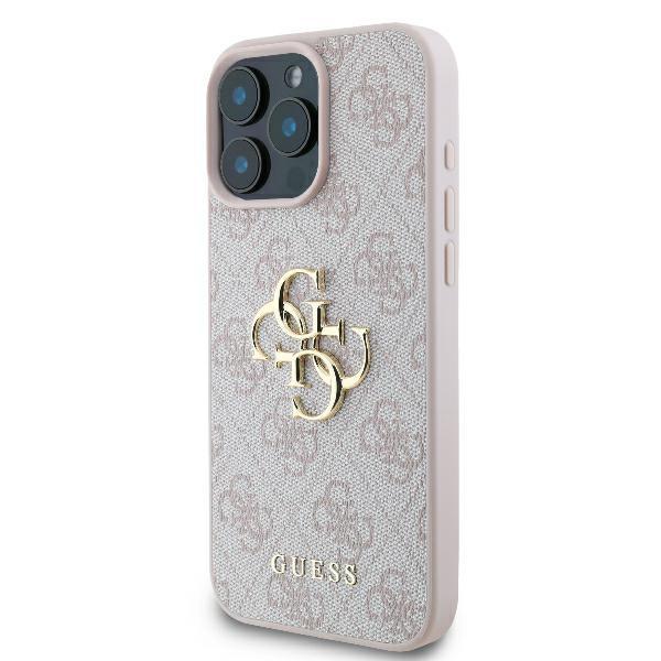 Guess Guhcp16L4Gmgpi Iphone 16 Pro6.3 Różowy/Pink Hardcase 4G Duże Logo