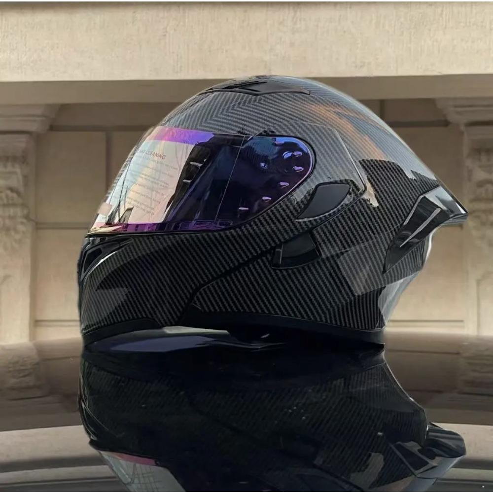New face-off helmet extra large 70 extra large head circumference double lenses new motorcycle helmet