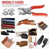 400pcs Prong Rings Buckle Buttons Metal Colour Pliers Snap Button Claw DIY Set Hand Pressure Plier Rivet Buckle Sew Tool