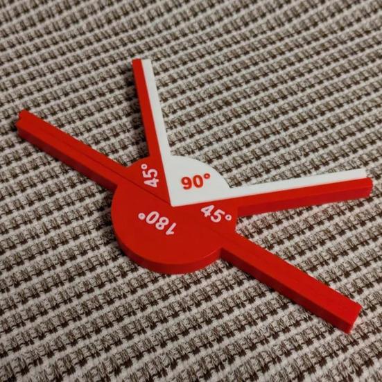 Angle Measuring Instruments Mathematics Teaching Tools Geometric Angle Display Recognition Tools for Mathematics Learning Classroom Home Use