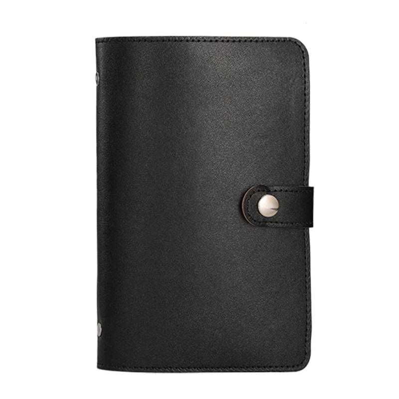 50-Taschen Leder Geldhalter Banknoten Sammelhalter Papiergeld Aufbewahrungsbuch Geldorganisatoren Album für Sammler