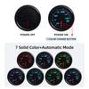 7 Colors LED Dual Display 2" 52mm Boost/Water/Volt/Air Fuel Ratio/EGT/Tachometer/Oil Temp/Oil Pressure RPM Car Gauge Auto Meter