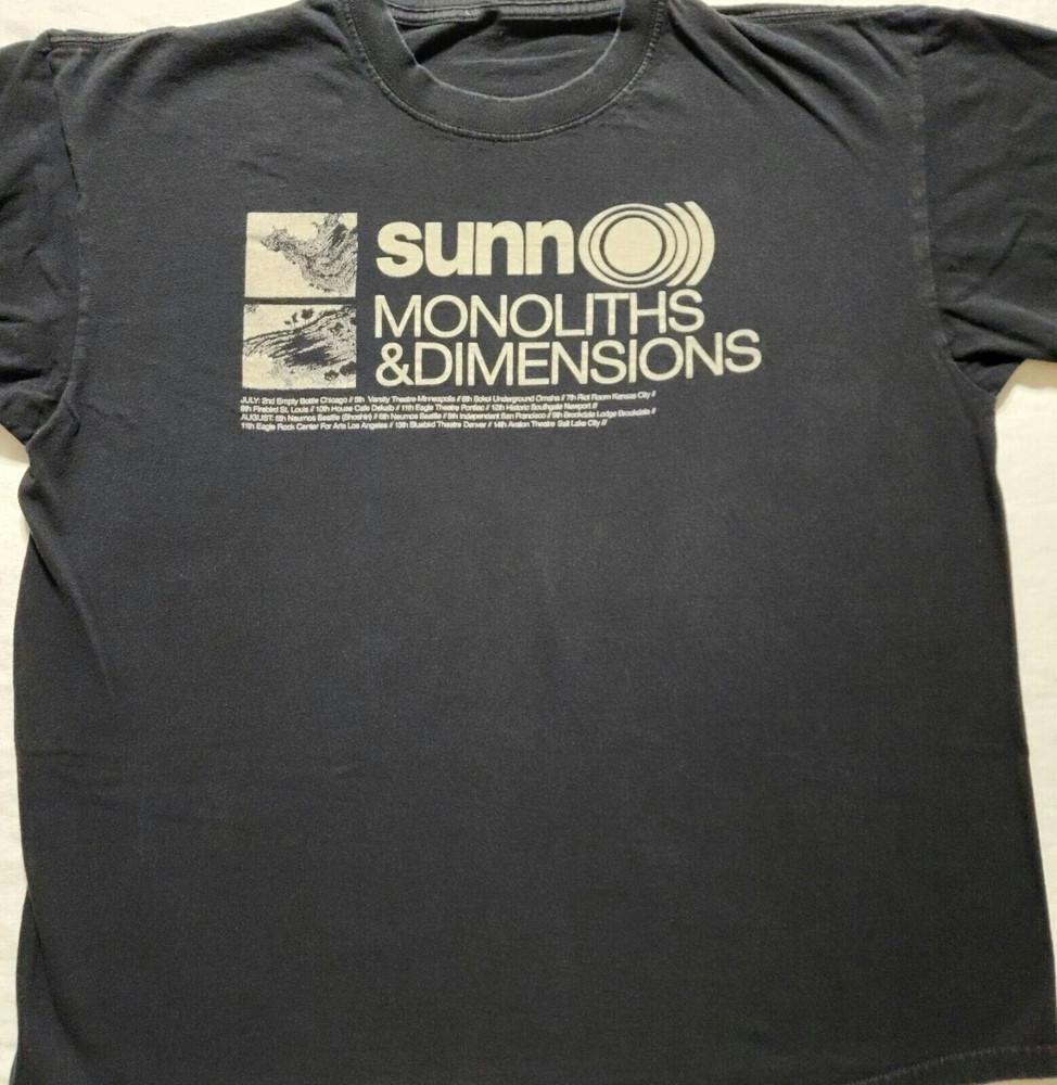 Новый SUNN O))) Монолиты и Измерения  Полноразмерная унисекс футболка S-5XL XXXXL