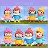 Winter Cartoon Pvc Figurines Landscape Ornament Gardening Dolls For Girls And Couples