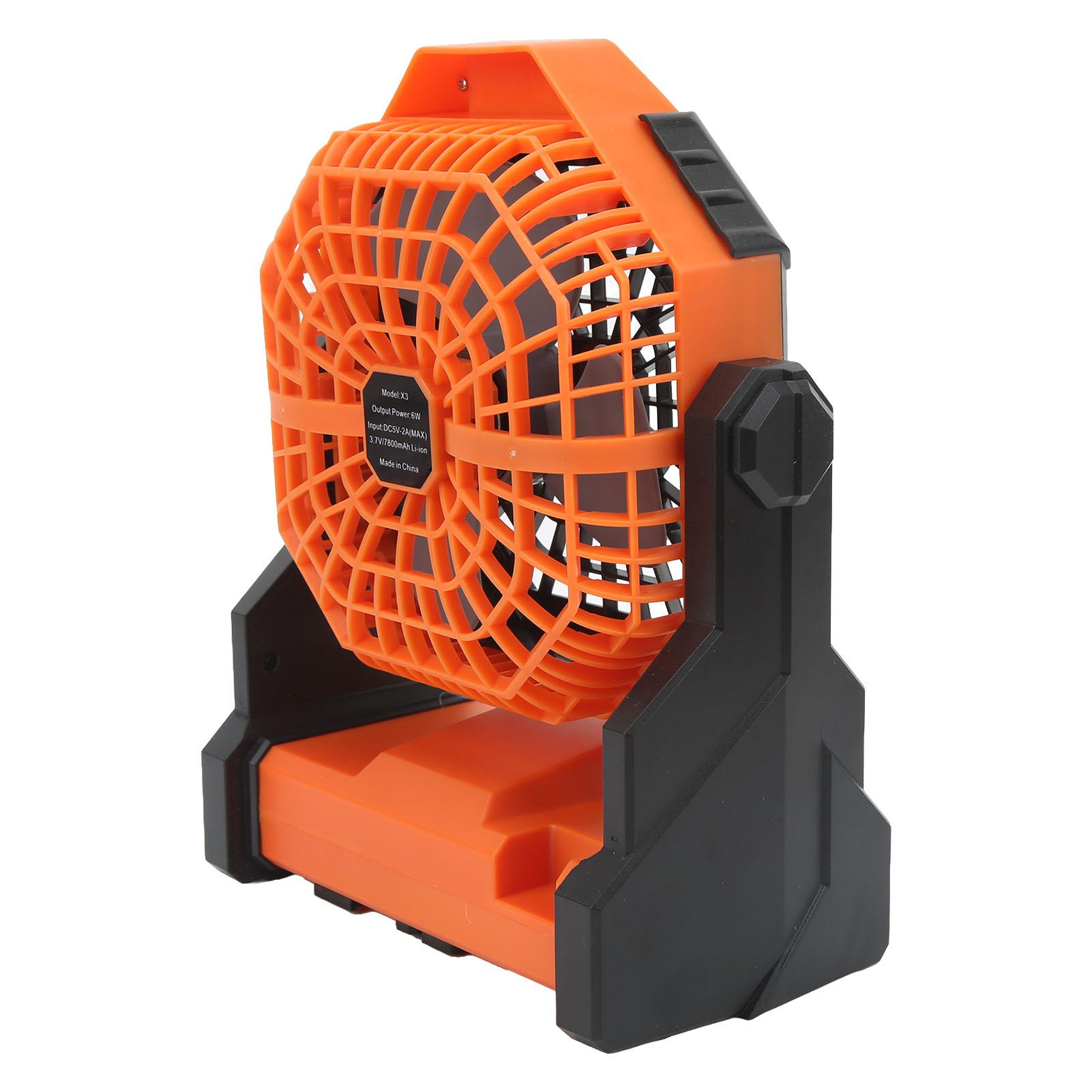 Outdoor Camping Fan ABS Stepless Lighting Portable 7800mah 5V Rechargeable Light for Traveling