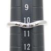 Used TIFFANY&Co. Ring Curved Band EU#50 K18 White Gold 3g White Gold 3PD