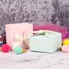 10 Pcs Easter Gift Box Rabbit Easter Eggs Candy Boxes DIY House Packing Biscuit Bags Happy Easter Party Decoration Paper Box.