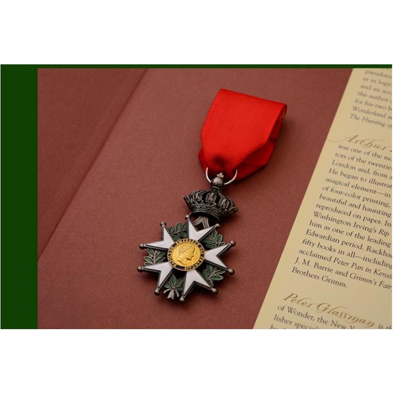 Reproduction of the Legion of Honor and the Order of Invalides of the Emperor Napoleon of France
