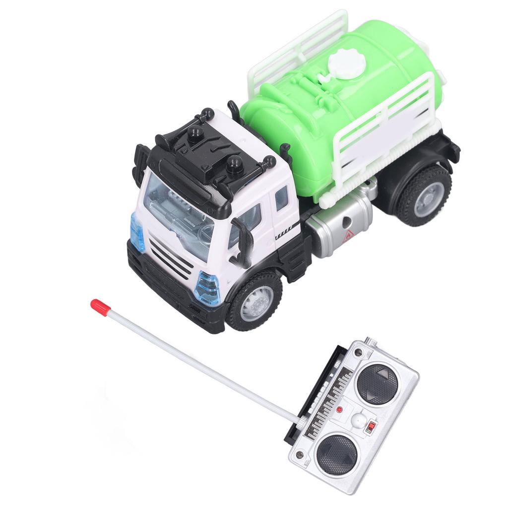 RC Watering Truck USB Charging Wireless Remote Control Sprinkler Truck Toy for Boys and Girls