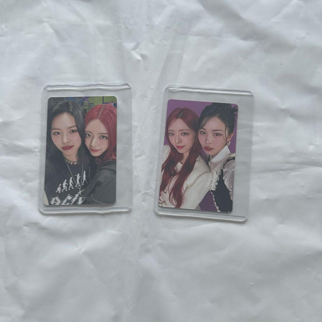 

[USED] (On Sale) ITZY Trading Cards Ryujin and Yuna