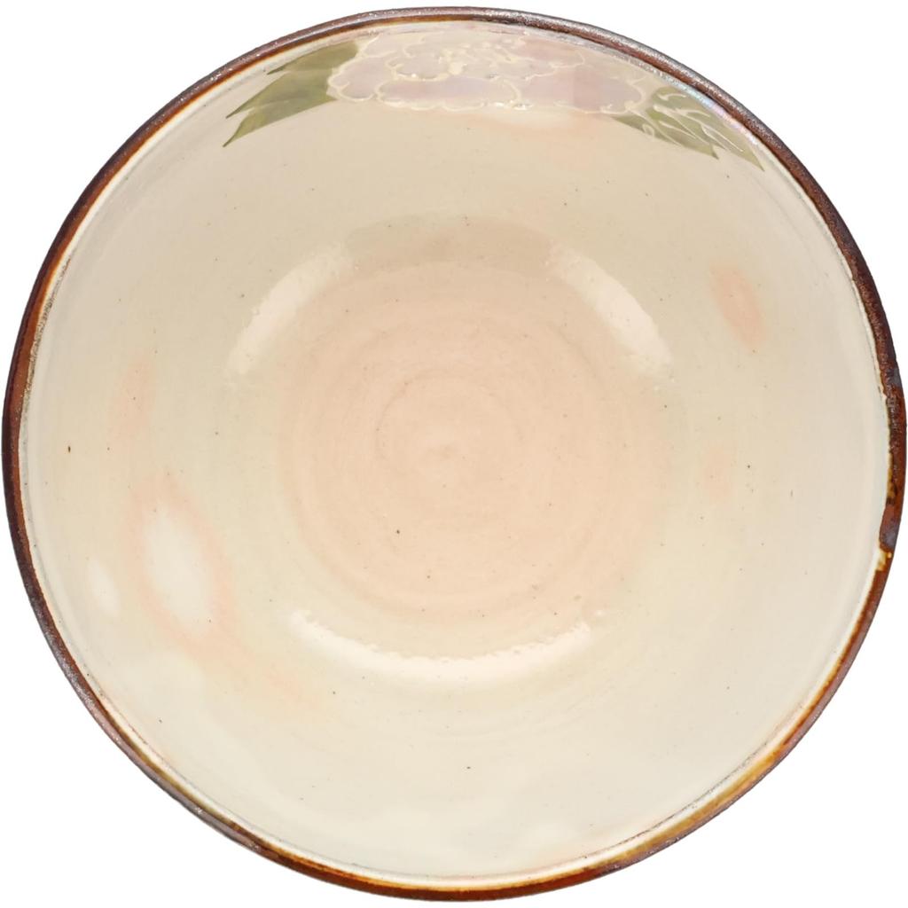 Kyoyaki, Kiyomizu-yaki, Shunzan Kiln, Tea Bowl/Rice Bowl, Approx. 12 X 6 Cm, Luster Flower Pattern, Made In Japan, Product Number 276072