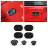 Tailgate Plugs Floor Drain Plugs Rubber Plugs for Jeep Wrangler JK JKU 2007-2017