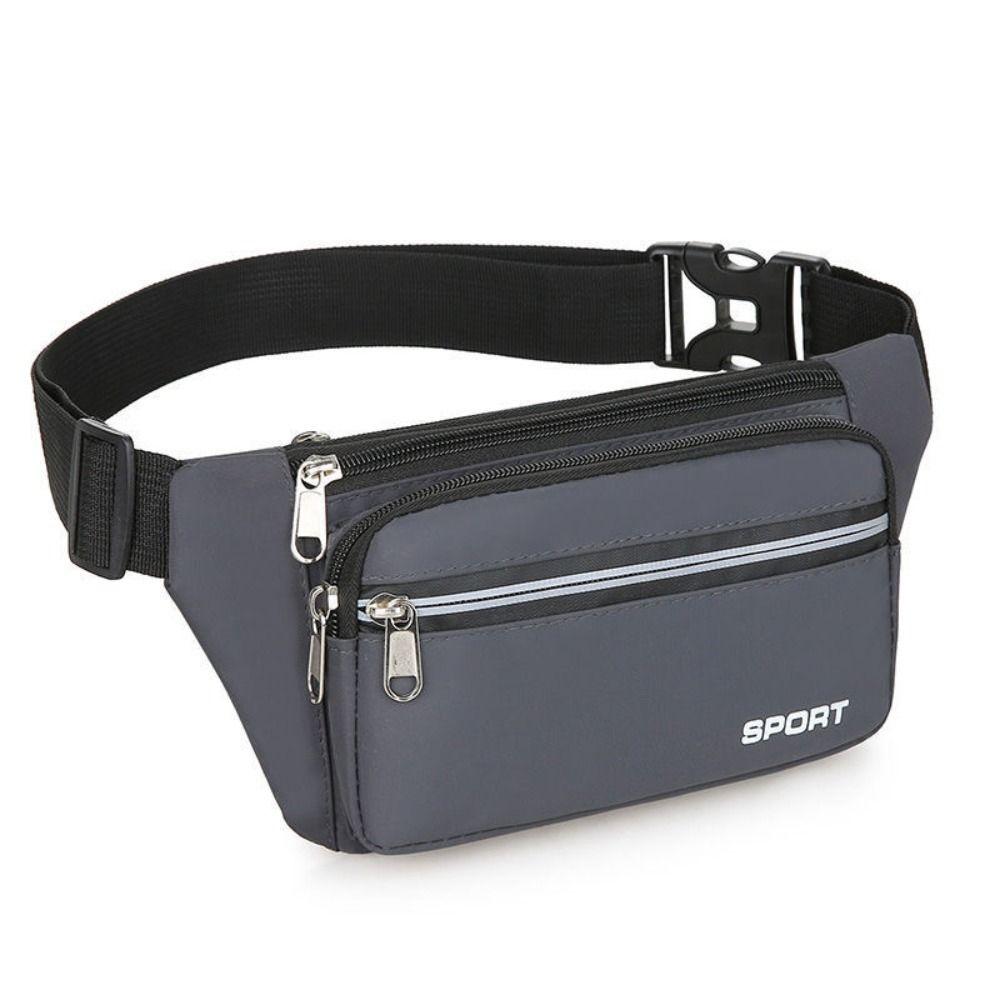 Anti Splash Sport Fanny Pack Large Capacity Mobile Waist Bag Walking Running Waist Bag  Women