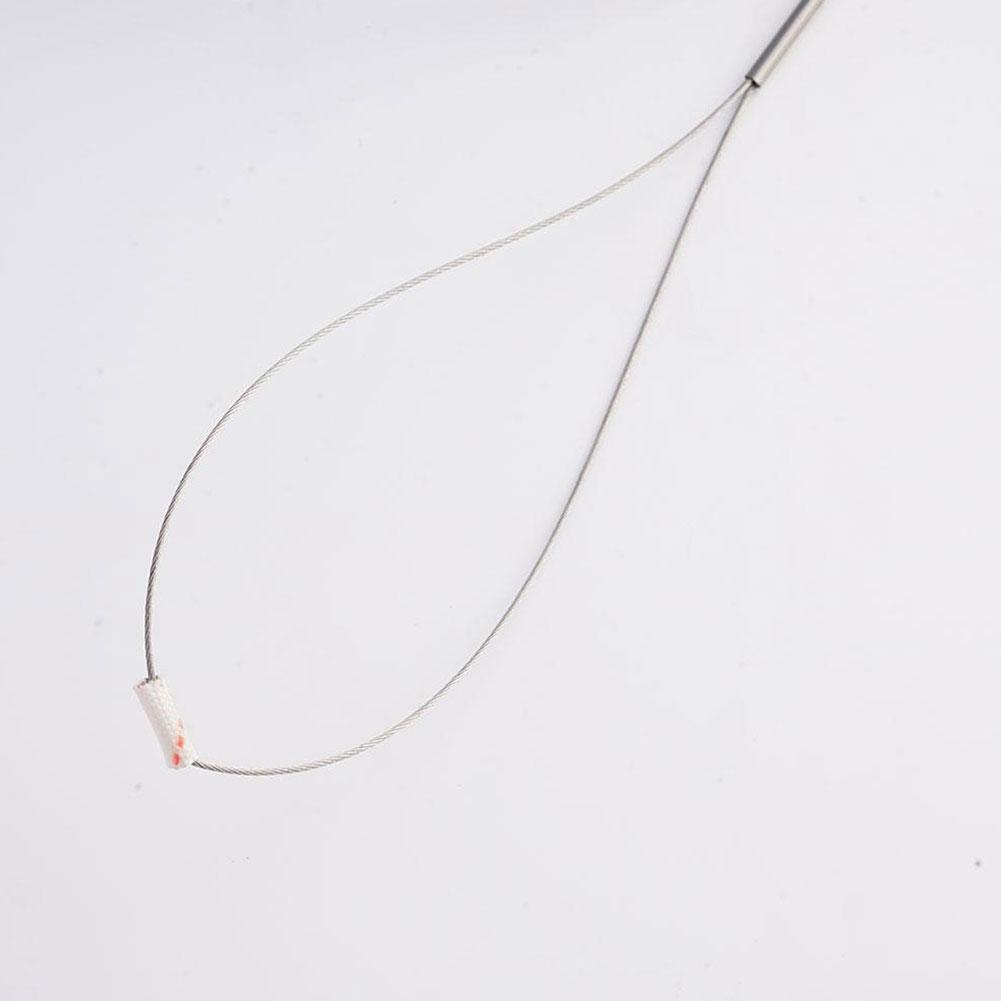 100cm Car Wire Rope Lasso Universal Auto Pull Rope Repair Supplies Hand Tool Alloy Steel Snake-shaped Pull Line Wire Ball