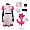 Niffty Anime Hazbin Niff Cosplay Costume Suit Cute Devil Roleplay Clothes Uniform Hotel Cosplay Halloween Party Women Dress