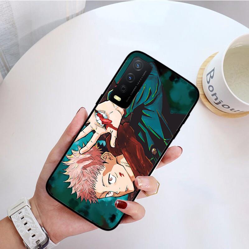 Anime Jujutsu Kaisen Ryomen Sukuna etui na telefon dla VIVO Y31 Y21 Y70 Y21S Y20 Y72 1907 Y12 Y11S Y53S Y33S Y55 Y76 Y51 Y15S Y01