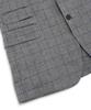 Brooks Brothers Classic Fit Linen Hopsack 2-Button Jacket (Grey) (Bbjsmf8453Wem)