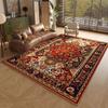Persian Style Carpets for Living Room Anti-slip Cloakroom Rug American Bedroom Decor Retro Carpet Washable Study Soft Floor Mat