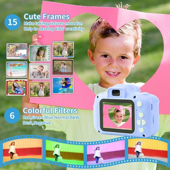 Children Swimming Camera Pixels Stretchable Photo Waterproof High-definition Size Sports Shoot Underwater Kids