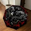 1PC Dragon Yin Yang Umbrella-8-Rib Reinforced, Automatic Open, Lightweight & Durable, Cute Fashion Accessory for Outdoor-A1265