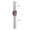 Watch Band for Apple Watch Series 10 9 8 7 SE 6 5 4 3 2 1 42mm 41mm 40mm 38mm Pattern Printed Clear Silicone Strap