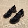British Style Retro Mary Jane Small Leather Shoes Women's 2026 Spring and Summer New Versatile Light Mouth with Skirt Jk Uniform Single Shoes
