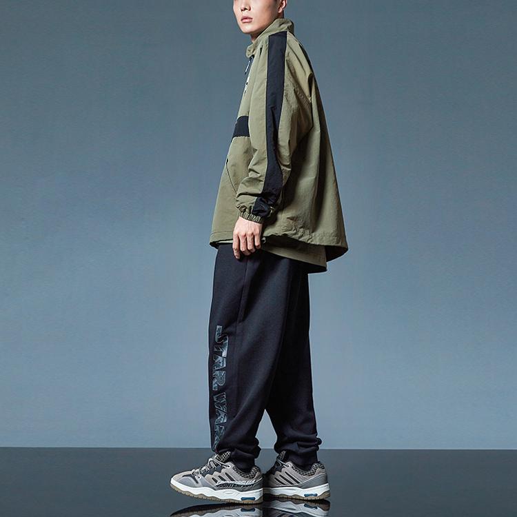 Li Ning X Star Wars Cuffed Loose Fit Sports Pants Men Pants Black AKLR371-2