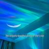 Aurora Bluetooth Colorful Star Projector Night Light - Romantic Bedside Atmosphere Gift