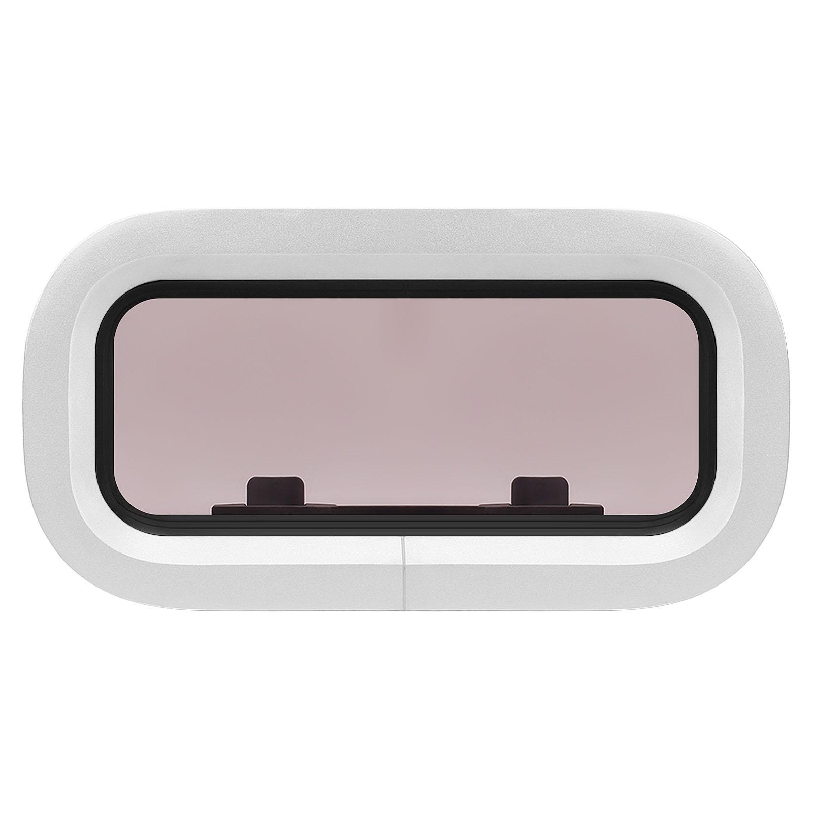 

Иллюминатор для лодки Сверхпрочный Алюминиевый сплав Устойчивый к УФ-излучению Герметичный Водонепроницаемый Квадратный Внутреннее открывание