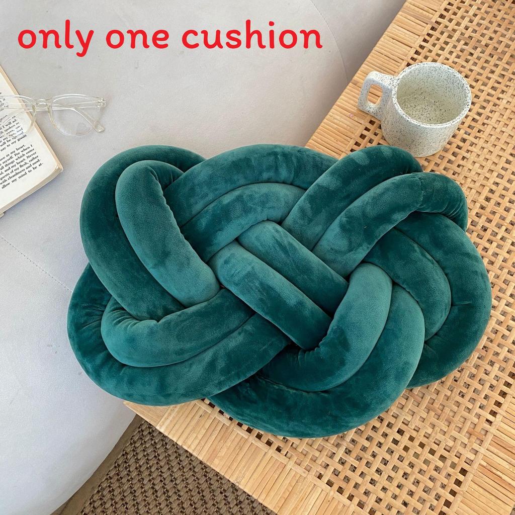 Nordic Relaxing Circular Shape Cushion For Living Room And Office Decor With Soft Plush Cover