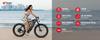 DYU KING 750 Electric Bike – 110km Range, 750W Motor, 26x4.0 Fat Tires – All-Terrain Aluminum E-Bike