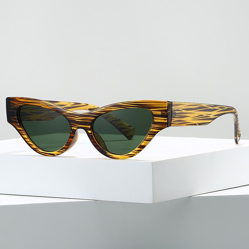 Attractive Glasses Women's Retro Sexy Cat Eye Sunglasses Men Vintage Trend Brand Shades Revelry Party Sun Glasses Lady Man Uv400 Protective Glasses