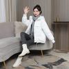 New Autumn and Winter Fashion Candy Color Cotton-padded Clothes Women's Korean Version Short Loose Hooded Student Cotton-padded Jacket Warm Jacket